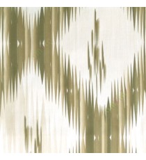 Brown white green grey color traditional ogee abstract sharp oval shaped designs cotton fabric main curtain